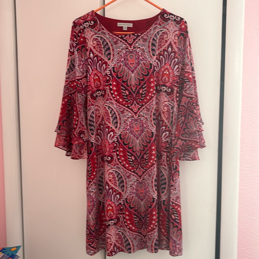 Sandra Darren MultiColor Paisley Size 10